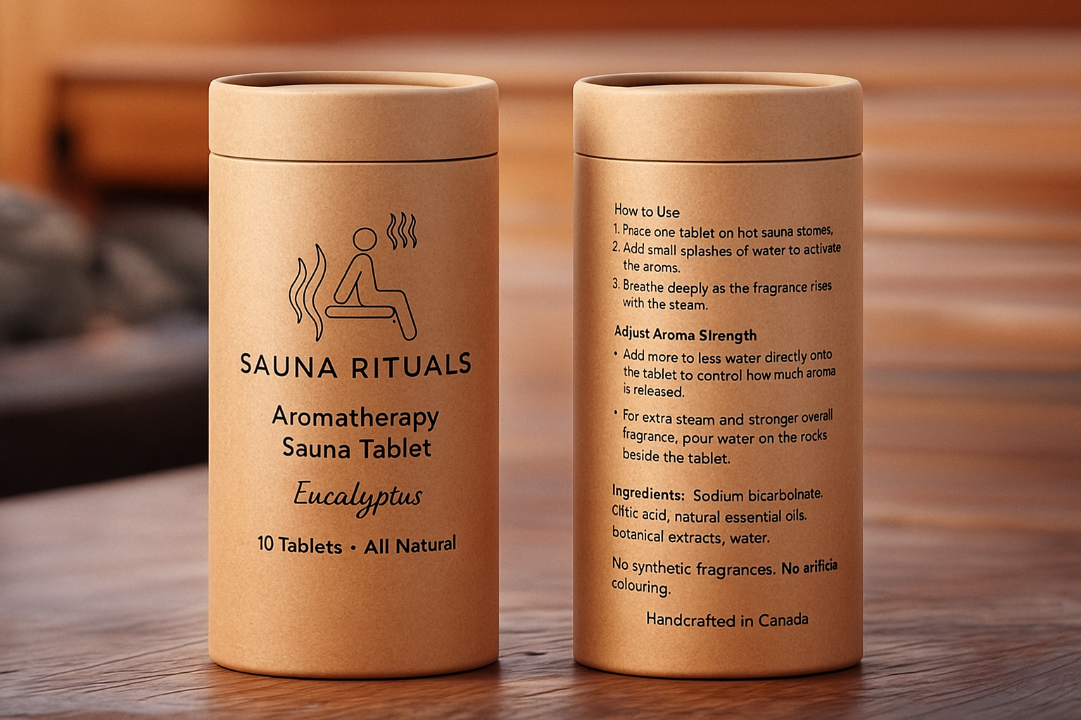 Sauna Aromatherapy Tablet - Eucalyptus